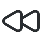 Backward SVG Icon